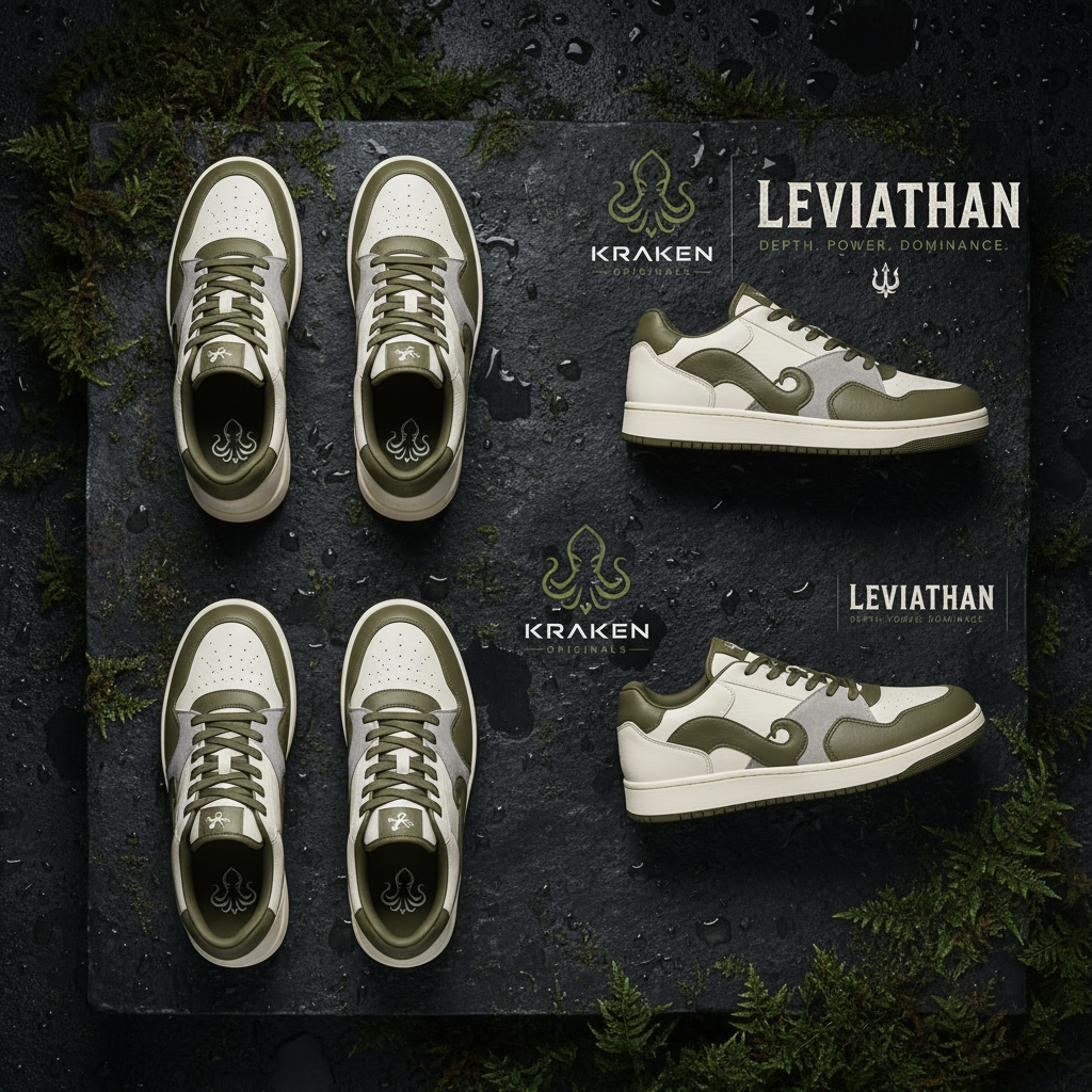 Leviathan – Multi-Angle Flat Lay